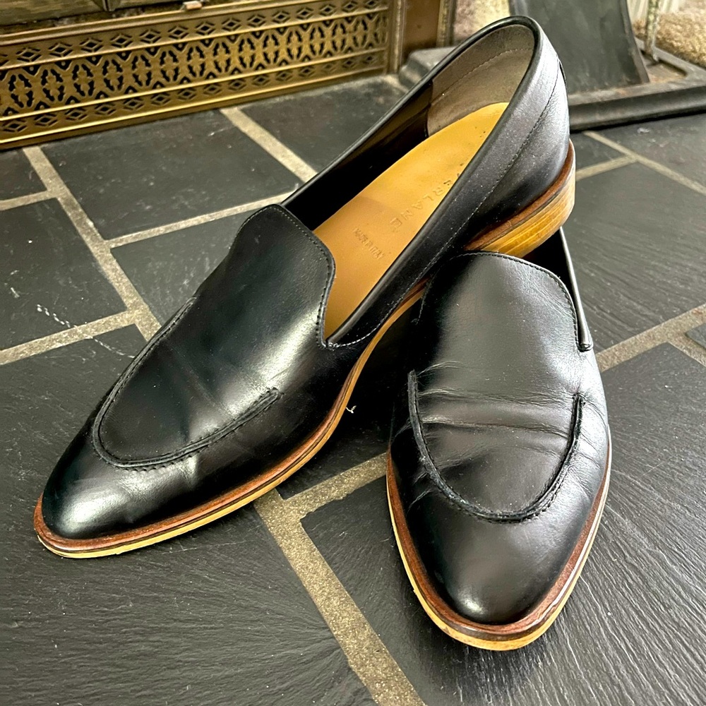 Everlane black loafers size 8.5 women